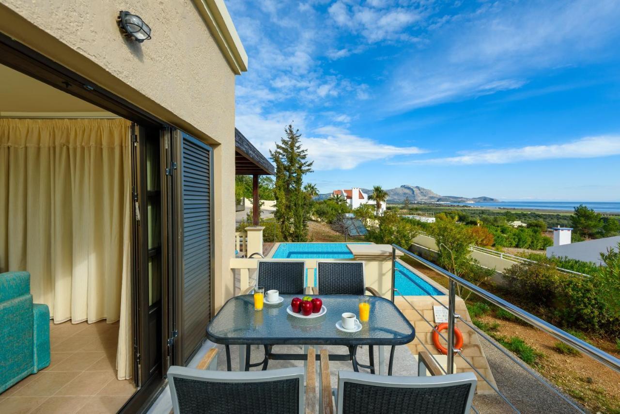 Aegean Blue Villa'S Kalathos Exterior foto